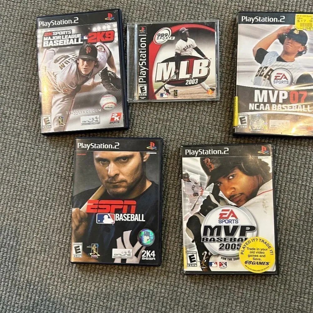 PlayStation 2 baseball games